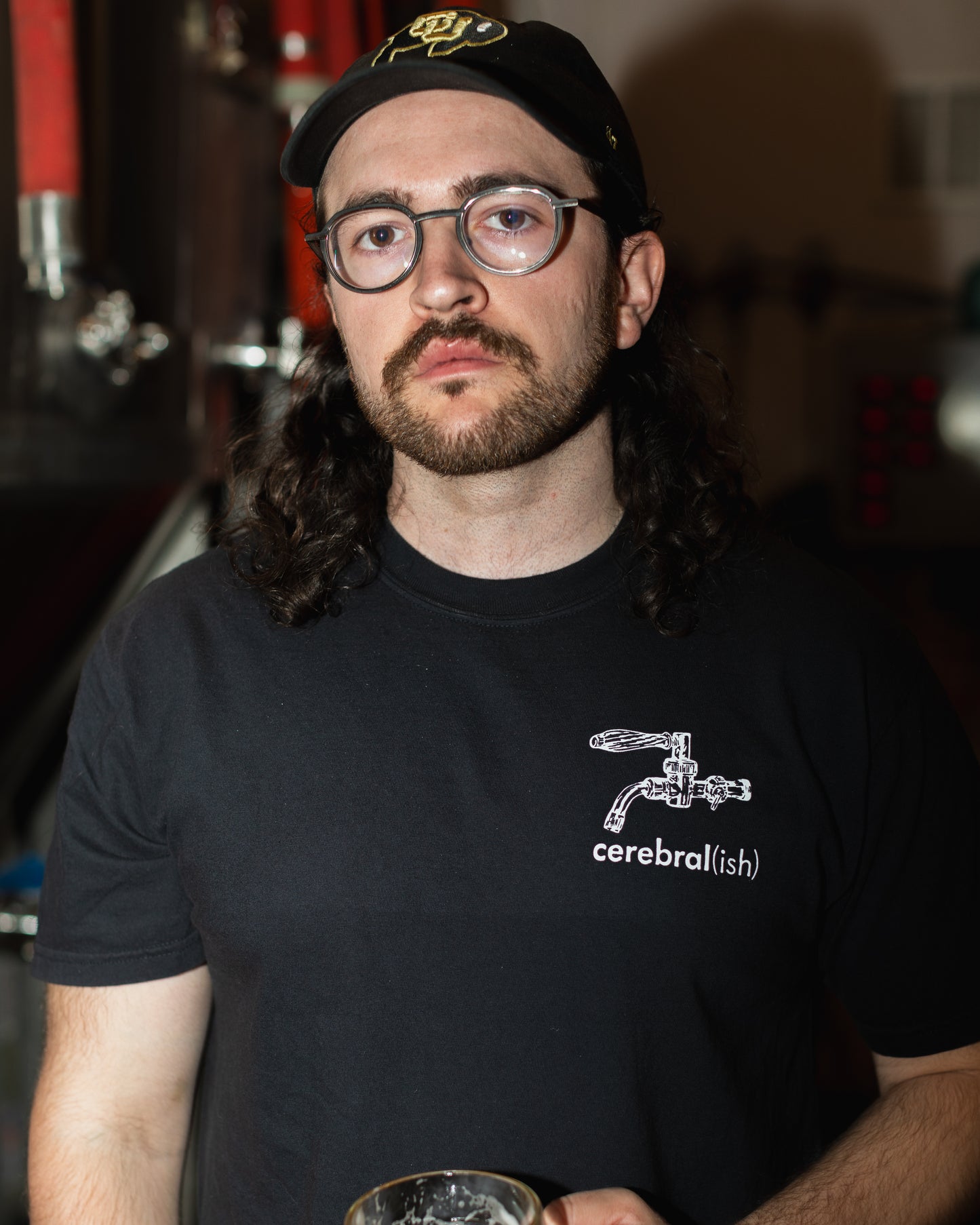 Side-Pull Skull T-Shirt: Cerebral x Pilsnerish