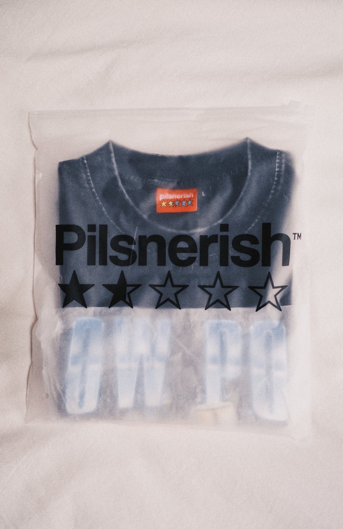 SLOW POUR Acid-Wash Tee