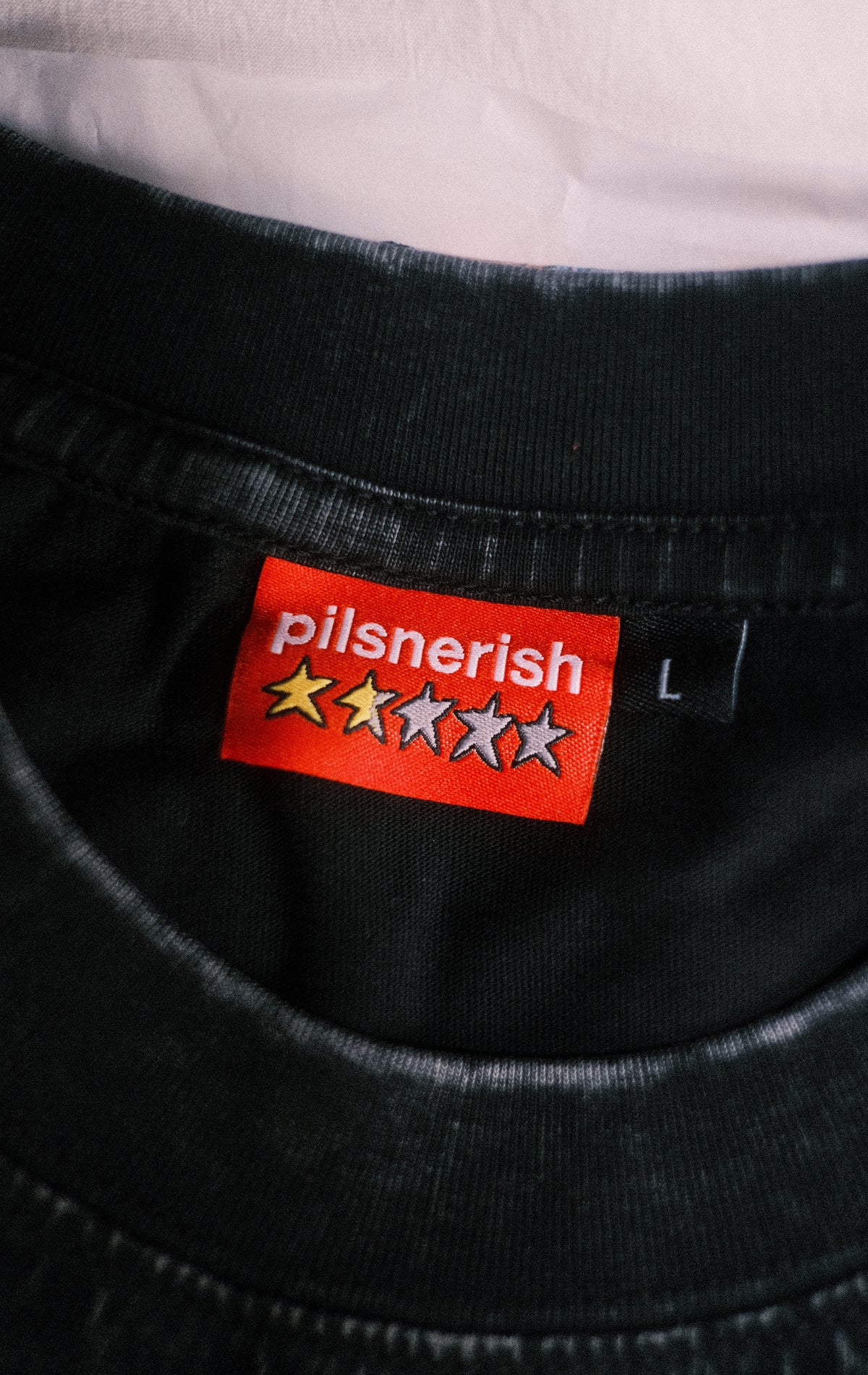 SLOW POUR Acid-Wash Tee