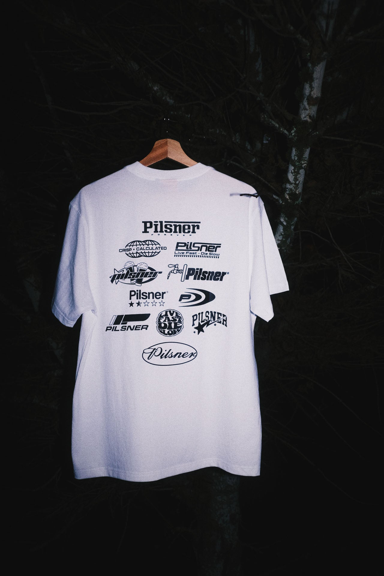 Pilsner Logo Crewneck Tee