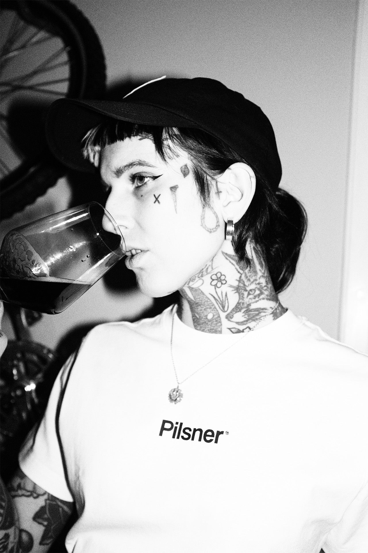 Pilsner Logo Crewneck Tee